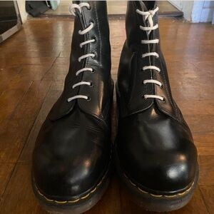80s VINTAGE Black DR DOC MARTENS Size 12
